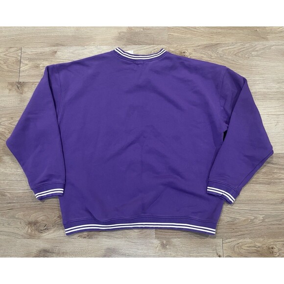 Disney Parks Eeyore Pullover Sweatshirt Purple Adult XL Winnie the Pooh - Picture 8 of 8